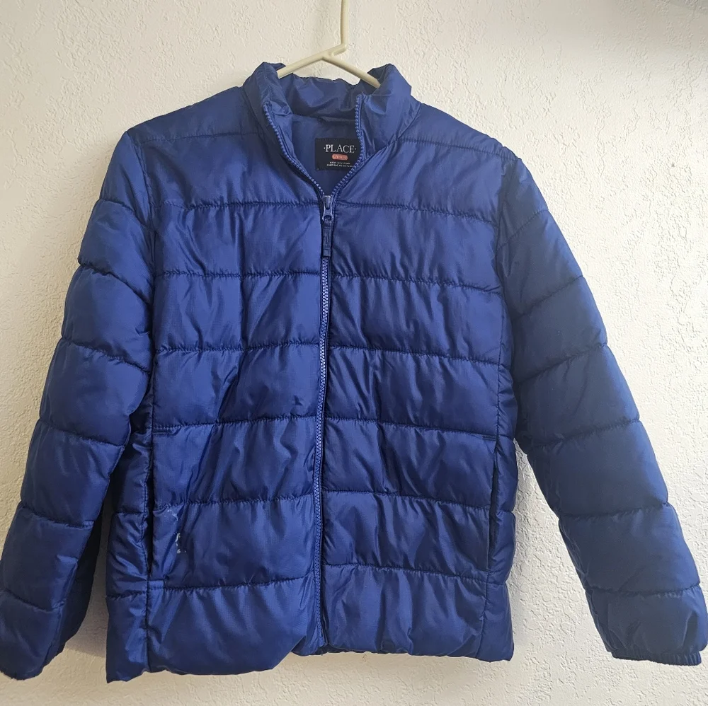 Place Royal Blue Puffer Jacket Euc Size Large 10/12